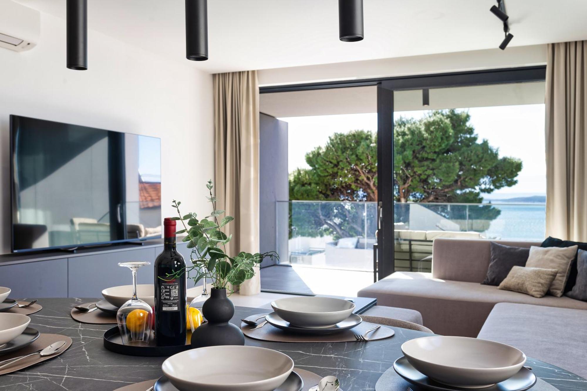 Apartment Tina Baška Voda Extérieur photo